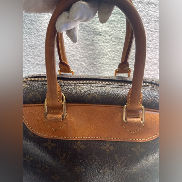 Louis Vuitton Deauville - Brown Leather Monogram - Picture 6 of 15